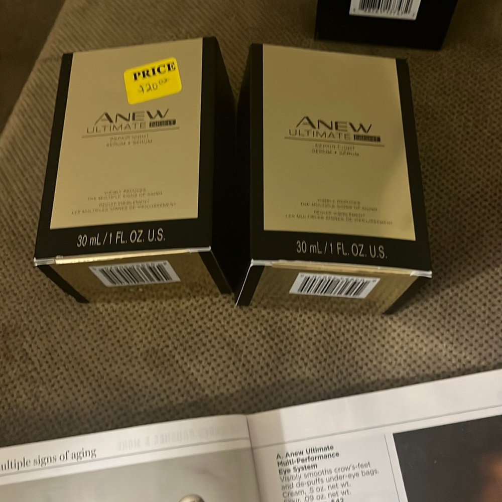 Avon anew ultimate night serum